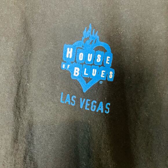 Vintage House of Blues Tee Shirt Las Vegas Size Large - Picture 4 of 8